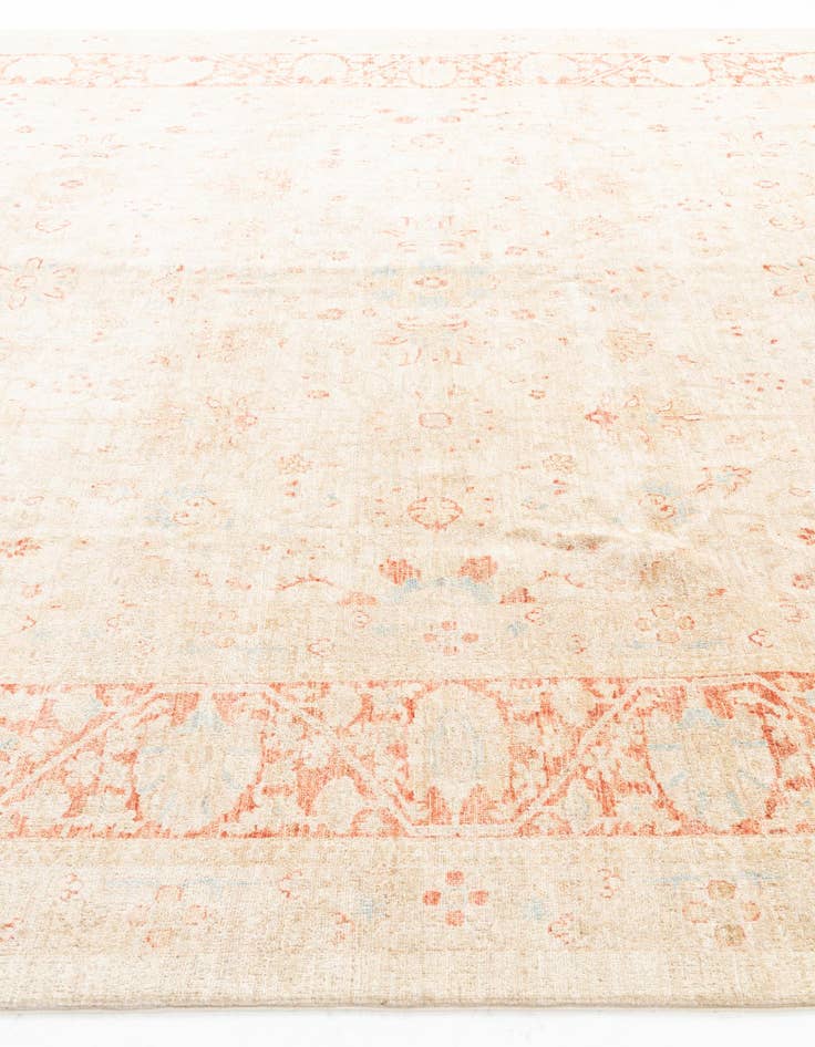 Detail image of 9' 11 x 13' 8  Hand Knotted Peshawar Ziegler Rug