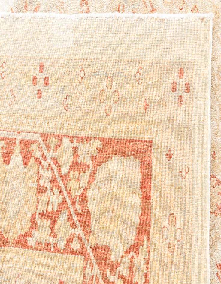 Detail image of 9' 11 x 13' 8  Hand Knotted Peshawar Ziegler Rug