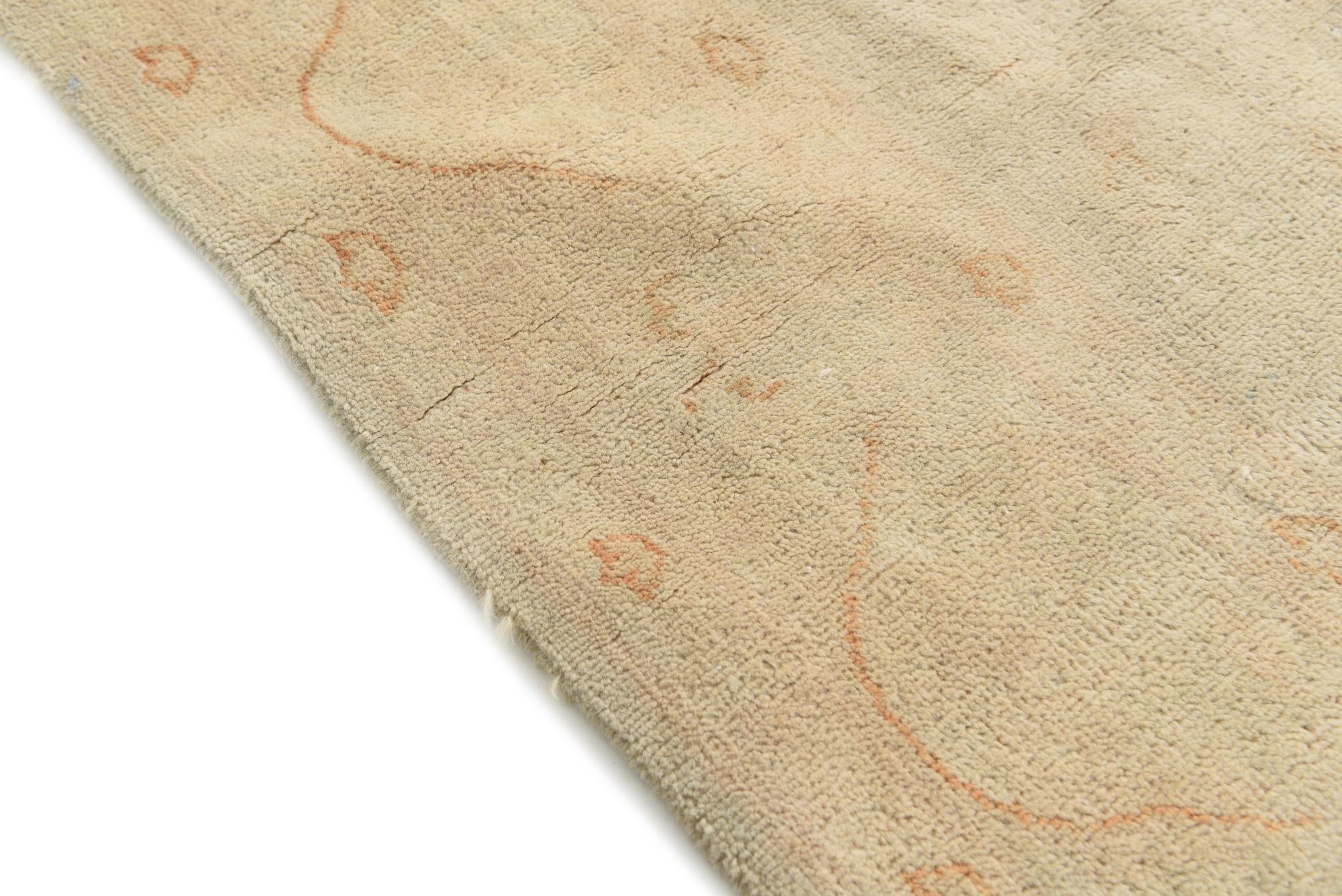 5' 5 x 8' 3 Hand Knotted Peshawar Ziegler Rug