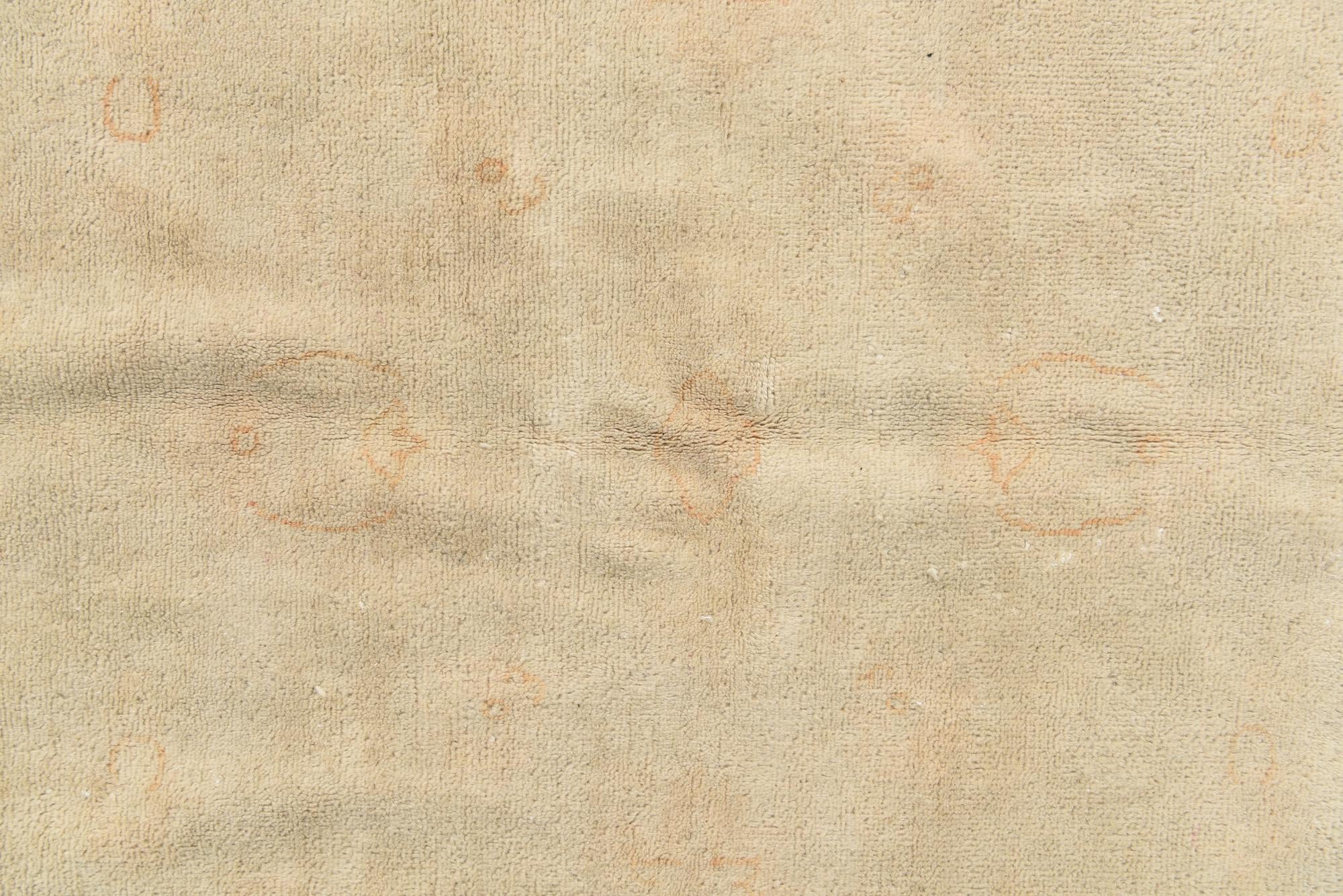 5' 5 x 8' 3 Hand Knotted Peshawar Ziegler Rug