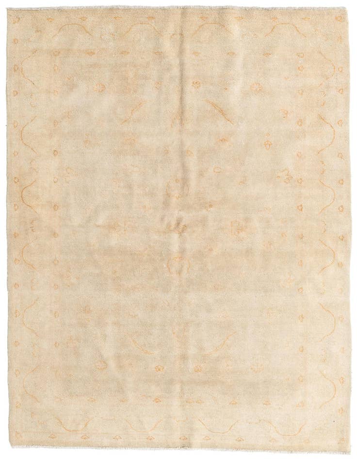 Detail image of 5' 5 x 8' 3 Hand Knotted Peshawar Ziegler Rug
