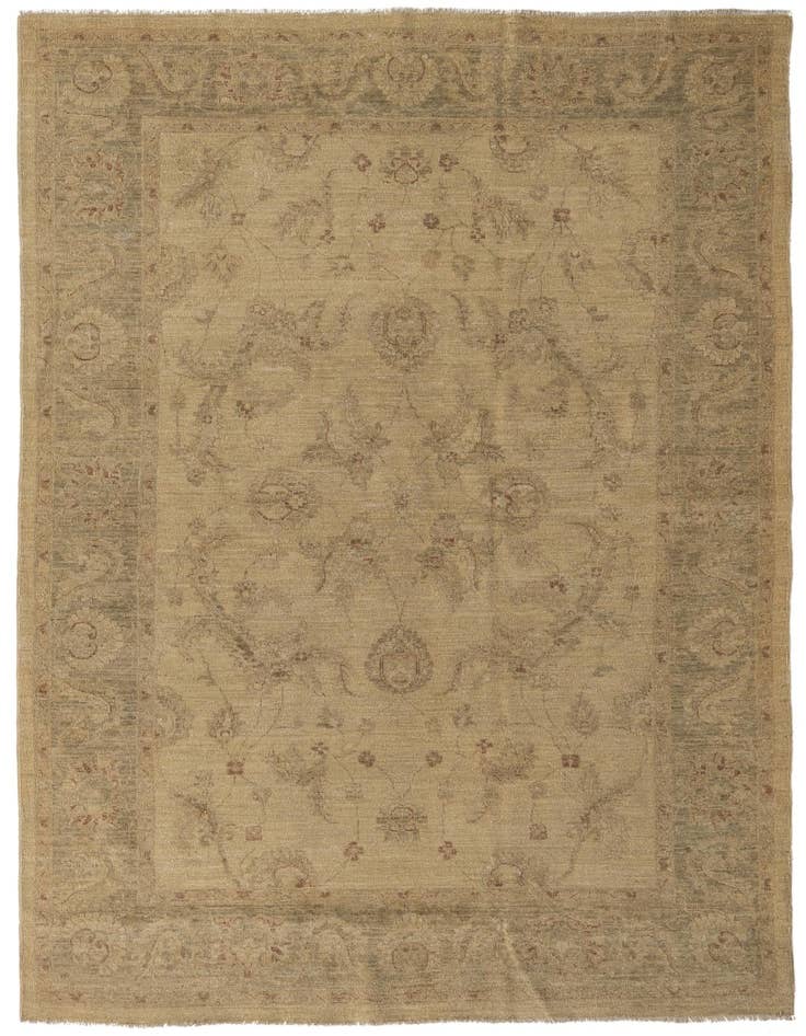Detail image of 6' x 8' 5 Hand Knotted Peshawar Ziegler Rug