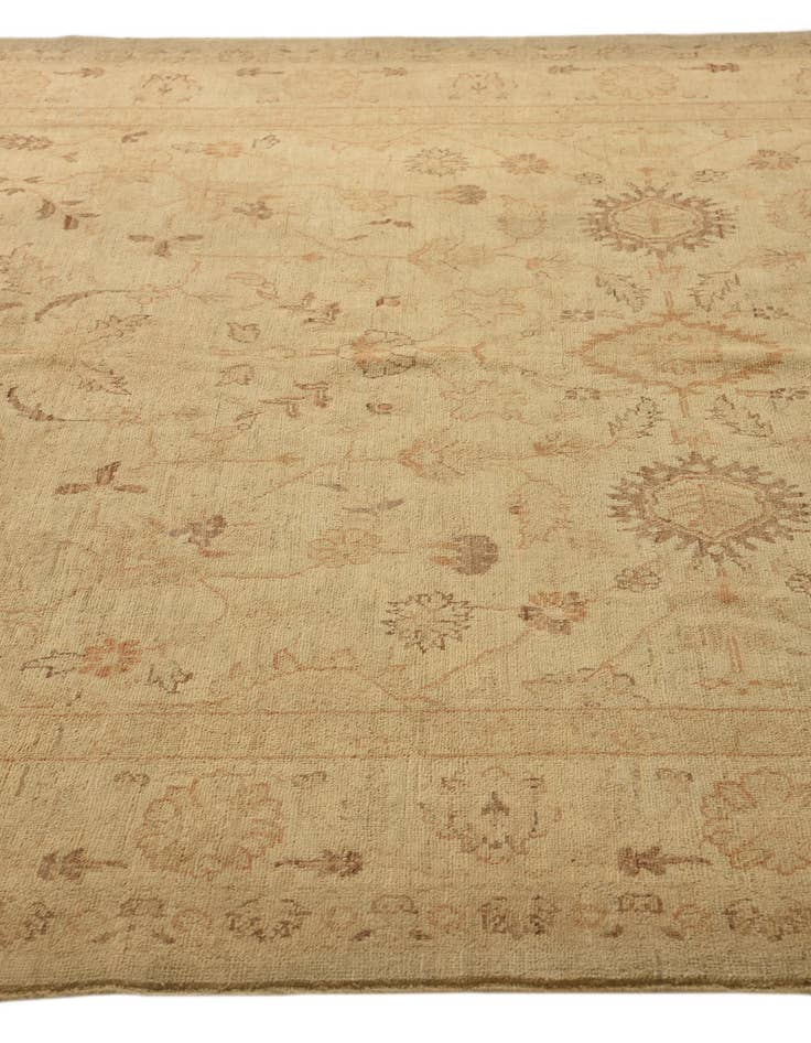 Detail image of 6' 11 x 9' 10  Hand Knotted Peshawar Ziegler Rug