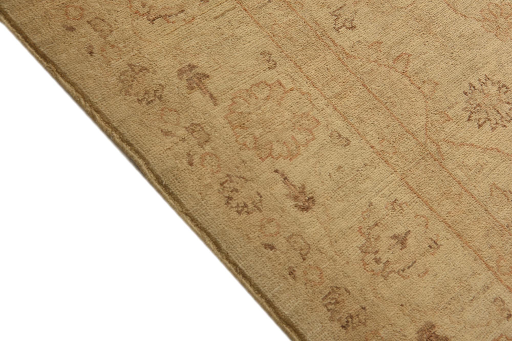 6' 11 x 9' 10 Hand Knotted Peshawar Ziegler Rug