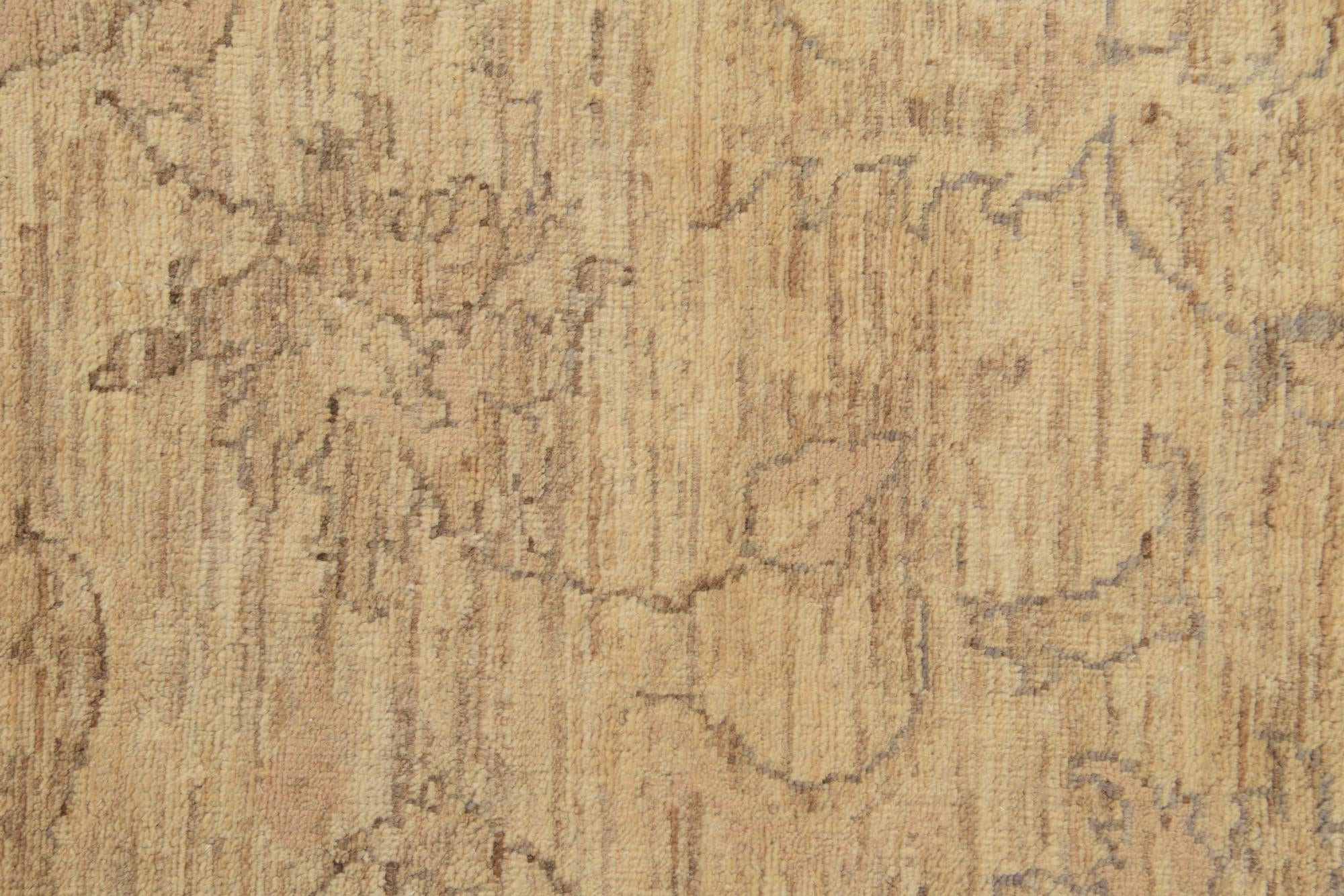 5' 5 x 7' 10 Hand Knotted Peshawar Ziegler Rug