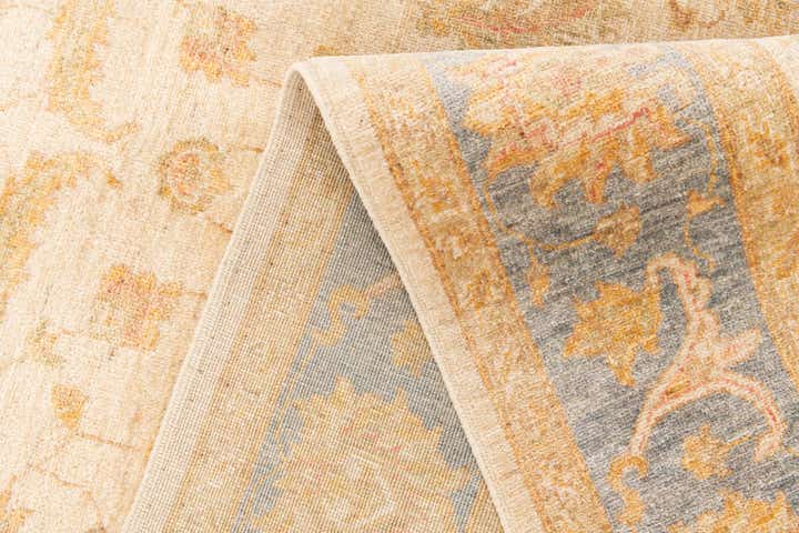 6' 7 x 9' 7 Hand Knotted Peshawar Ziegler Rug