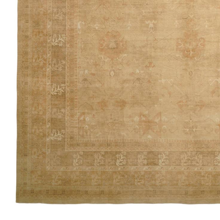 Detail image of 18' 5 x 25' Hand Knotted Peshawar Ziegler Oriental Rug