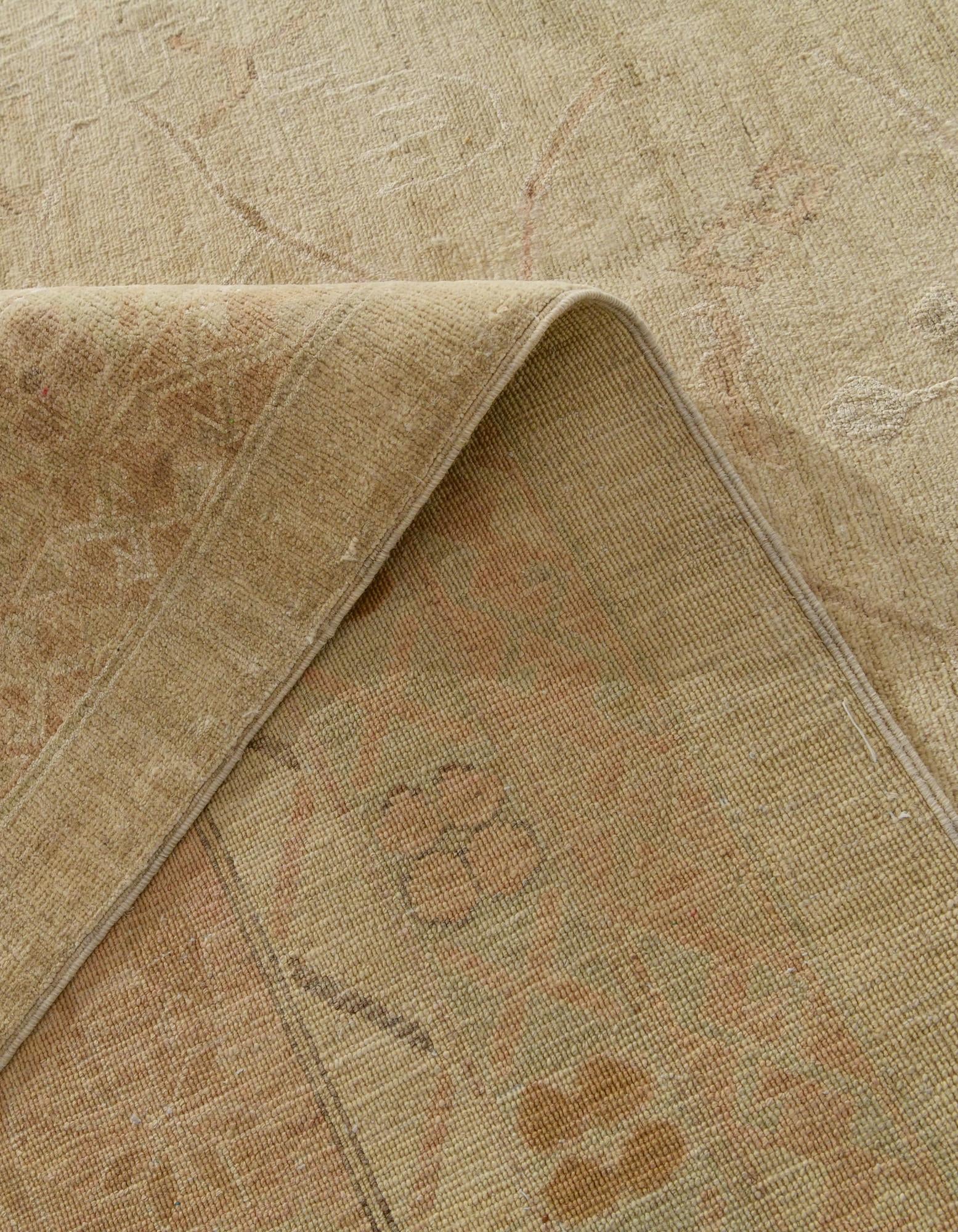 18' 5 x 25' Hand Knotted Peshawar Ziegler Oriental Rug