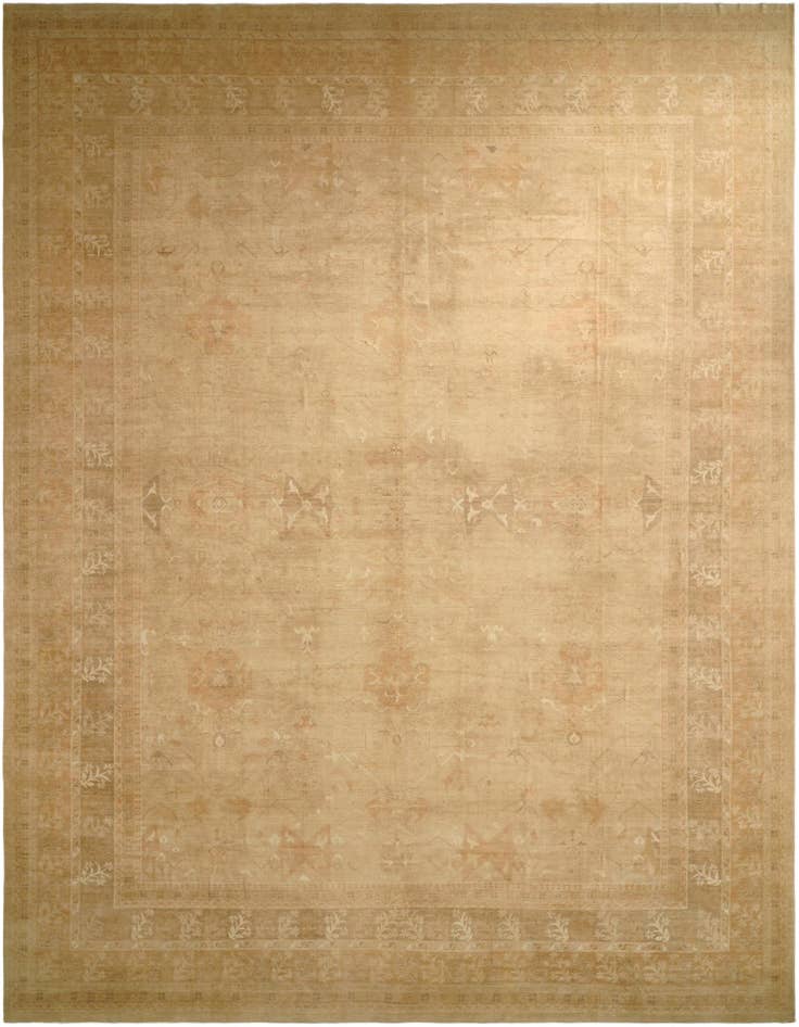 Detail image of 18' 5 x 25' Hand Knotted Peshawar Ziegler Oriental Rug