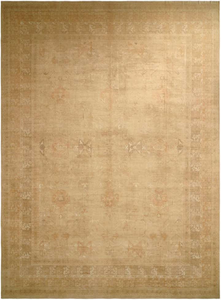 18' 5 x 25' Hand Knotted Peshawar Ziegler Oriental Rug