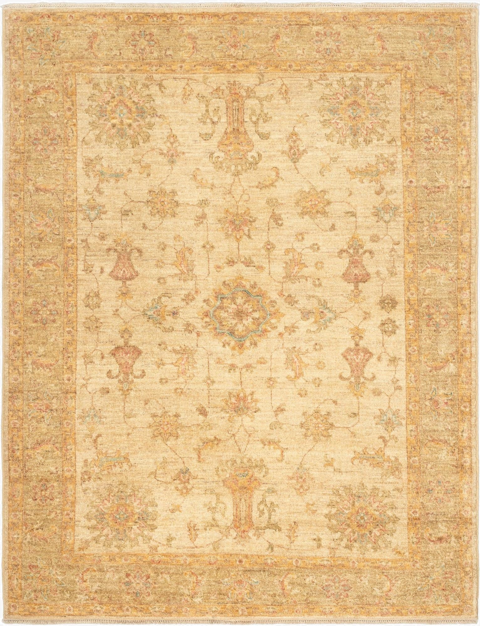 5' x 6' 6 Peshawar Ziegler Rug