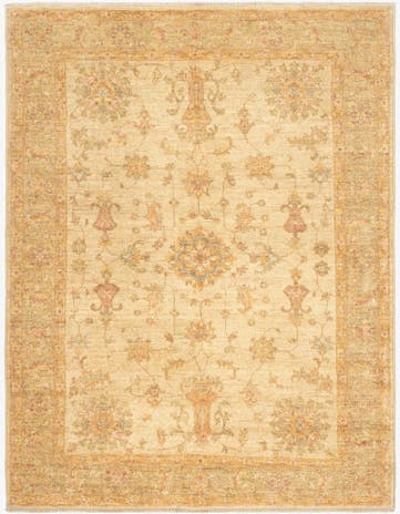 5' x 6' 6 Peshawar Ziegler Rug