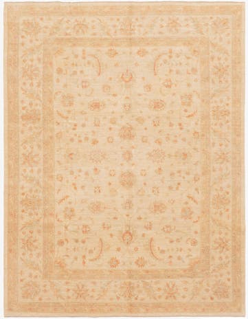 9' 9 x 12' 10 Hand Knotted Peshawar Ziegler Rug