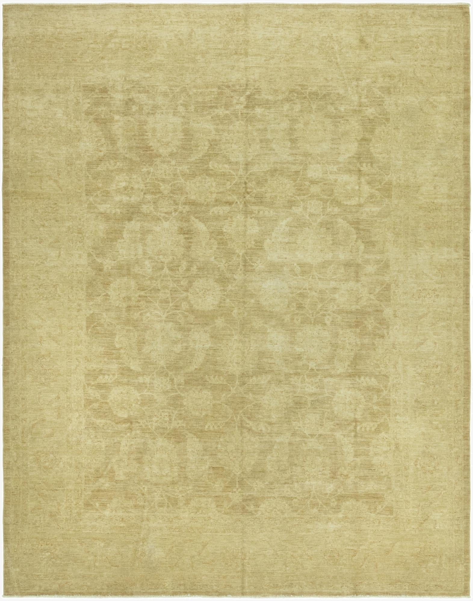 8' 7 x 11'  Hand Knotted Peshawar Ziegler Rug