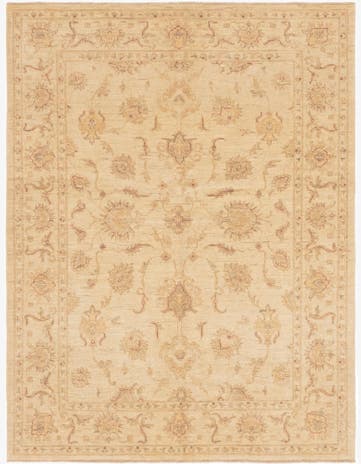 5' x 6' 5 Hand Knotted Peshawar Ziegler Rug
