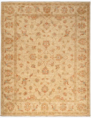 5' x 6' 6 Peshawar Ziegler Wool Rug