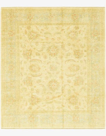 8' 3 x 9' 7 Hand Knotted Peshawar Ziegler Rug