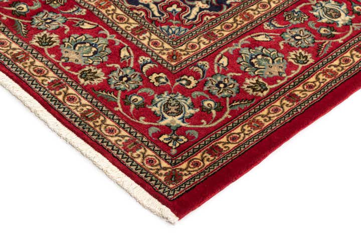 6' 10 x 9' 7 Hand Knotted Qom Persian Rug