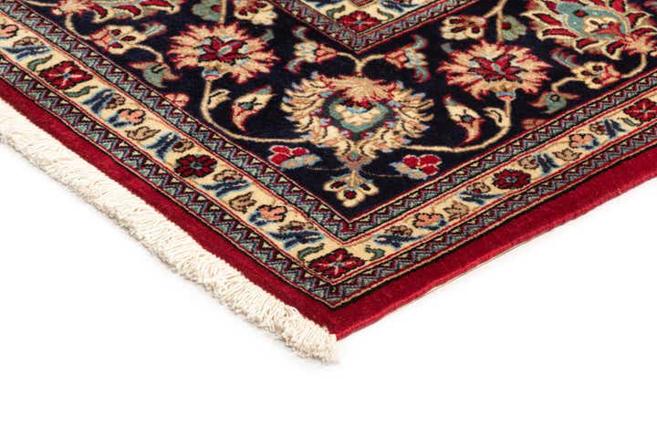 6' 9 x 9' 11 Hand Knotted Qom Persian Rug