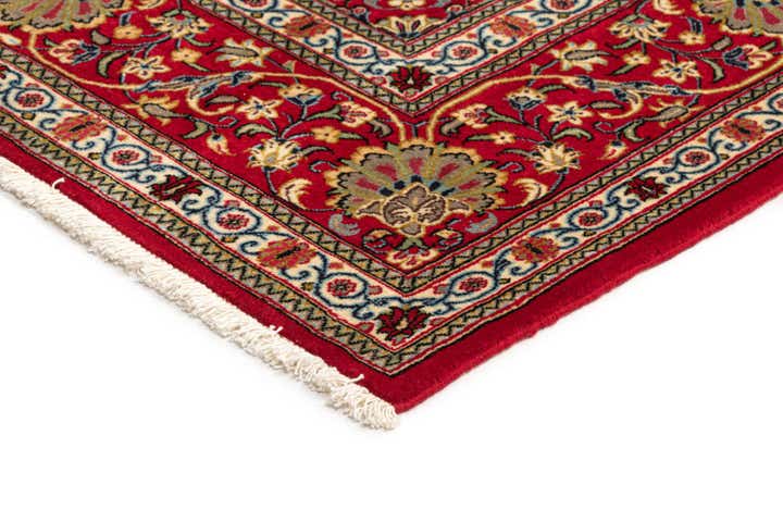 6' 8 x 9' 11 Hand Knotted Qom Persian Rug