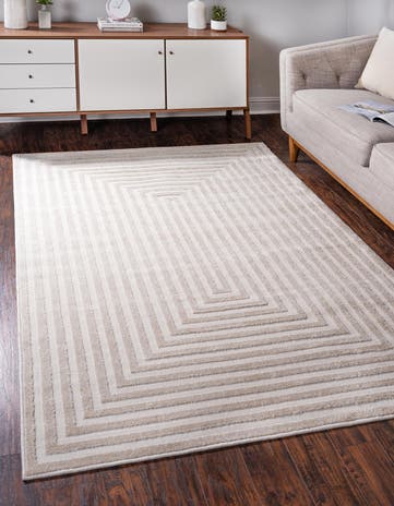 6' x 9' Easy-Clean Sabrina Soto Prescott Indoor / Outdoor Rug
