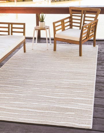 8' x 10' Easy-Clean Sabrina Soto Ola Indoor / Outdoor Rug