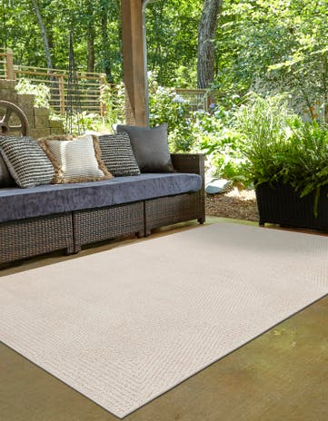 7' 10 x 10' Easy-Clean Sabrina Soto Indoor / Outdoor Rug