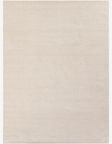 Beige Easy-Clean Sabrina Soto Indoor / Outdoor Rug