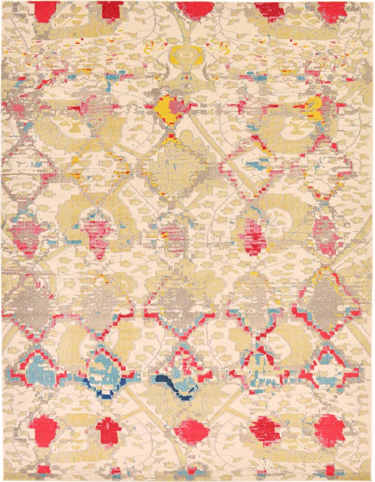 Detail image of 10' 6 x 16' 5 Washable Santa Fe Rug