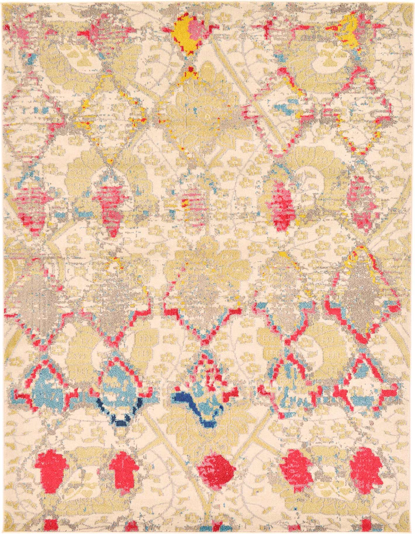 7' x 10' Washable Santa Fe Rug