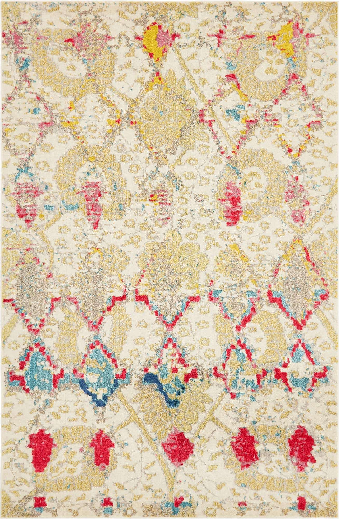 6' x 9' Washable Santa Fe Rug
