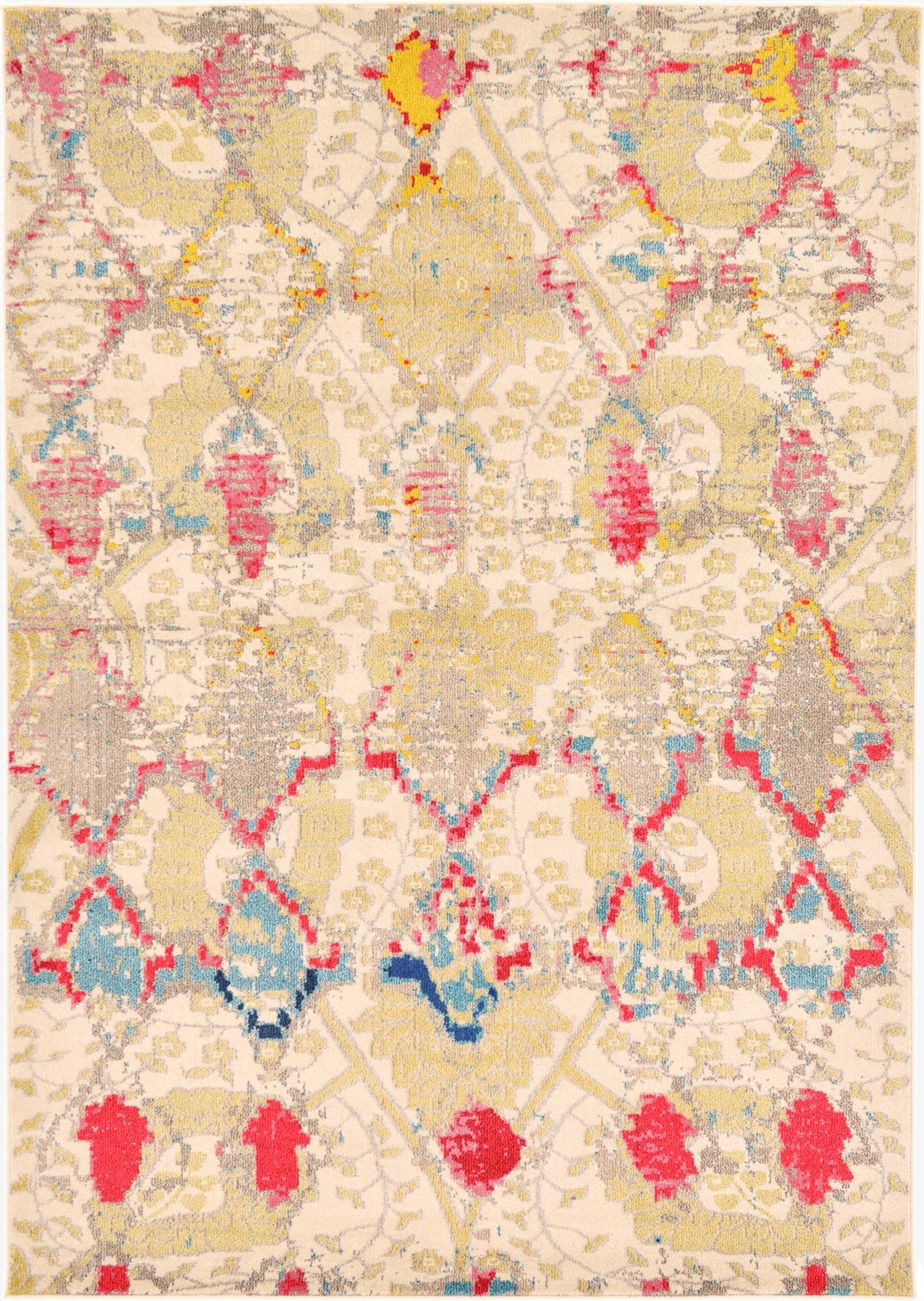 7' x 10'  Washable Santa Fe Rug