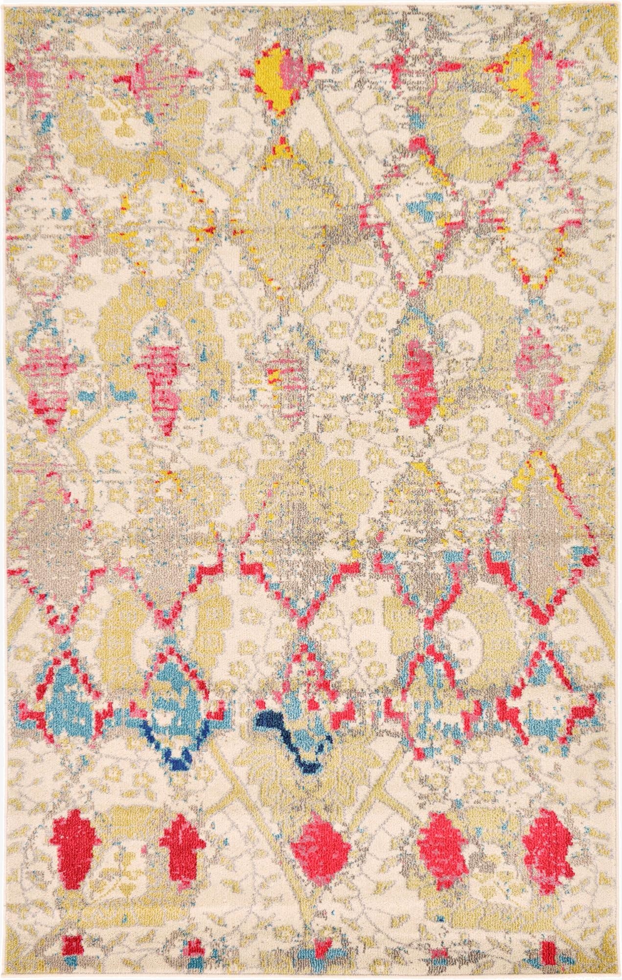 5' x 8'  Washable Santa Fe Rug