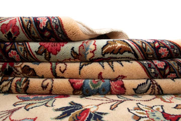 7' 6 x 8' 8 Sarough Wool Rug