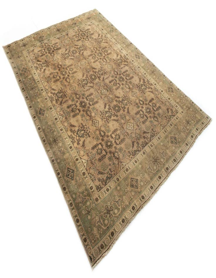 Detail image of 9' 8 x 12' 8 Hand Knotted Sarough Persian Wool Rug