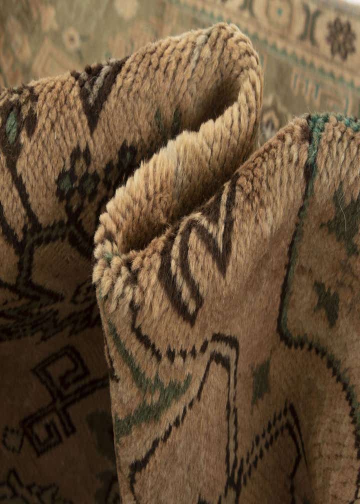 9' 8 x 12' 8 Hand Knotted Sarough Persian Wool Rug