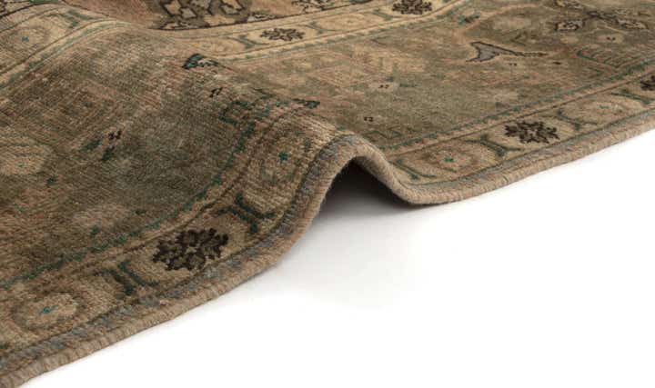 9' 8 x 12' 8 Hand Knotted Sarough Persian Wool Rug