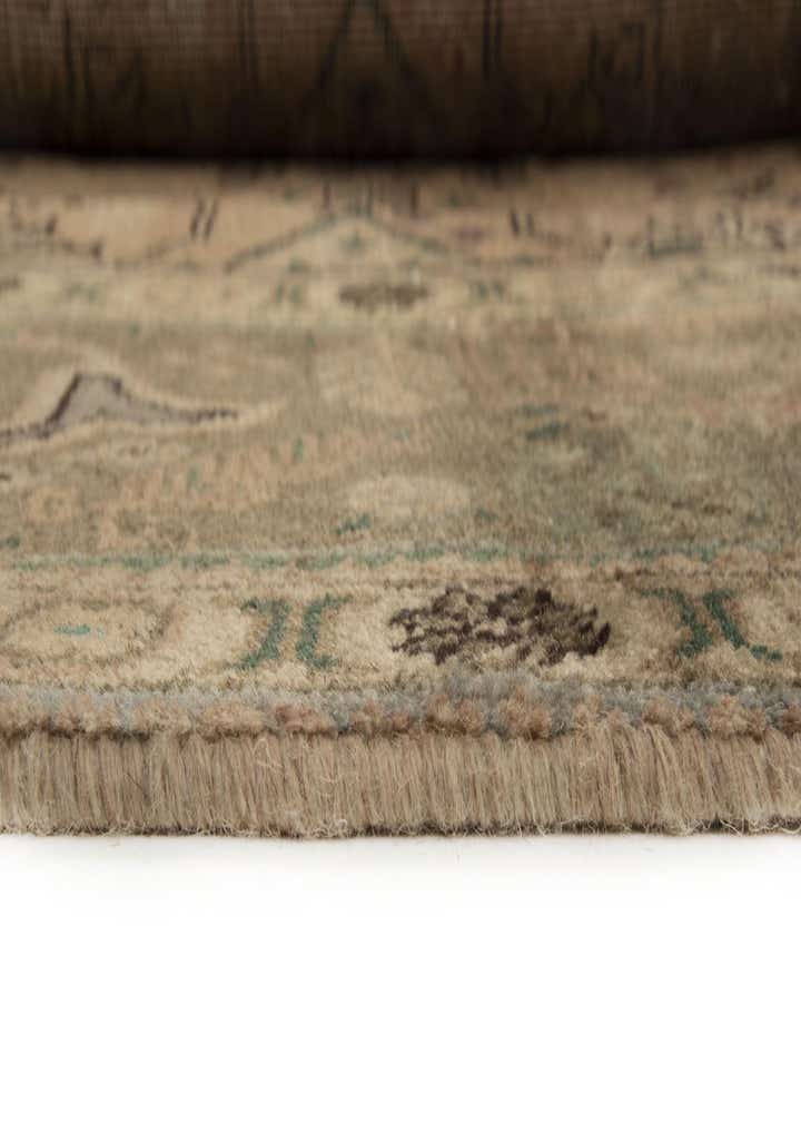 9' 8 x 12' 8 Hand Knotted Sarough Persian Wool Rug
