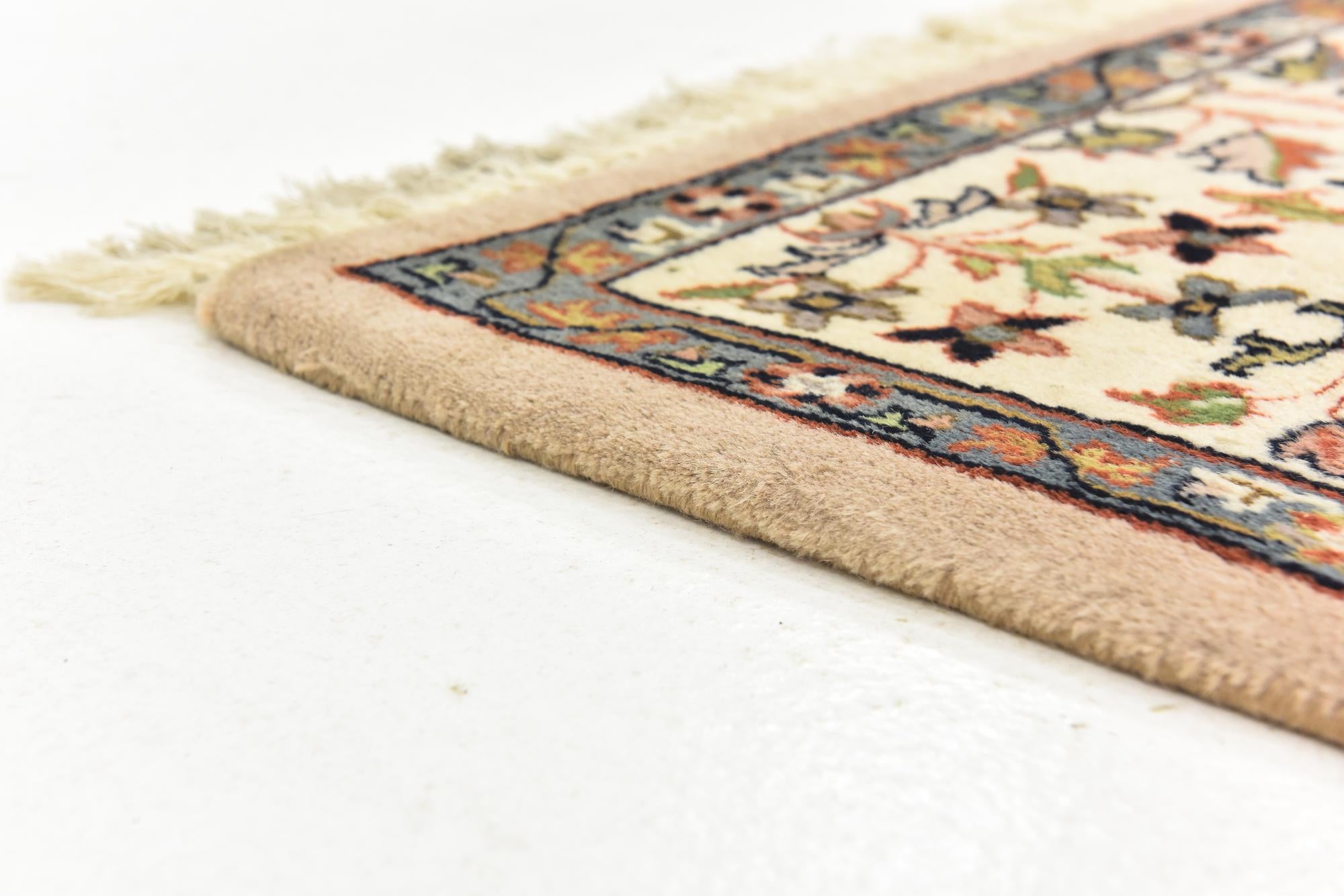 6' 6 x 10' 2 Hand Knotted Sarough Wool Rug