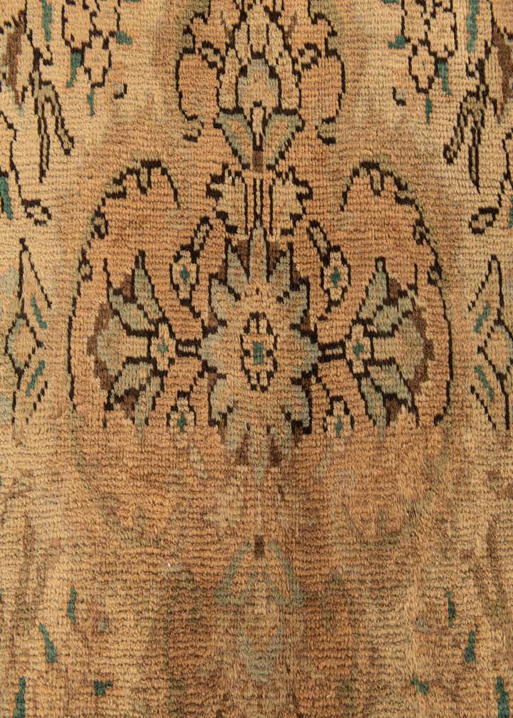 6' 8 x 9' 10 Hand Knotted Sarough Persian Wool Rug