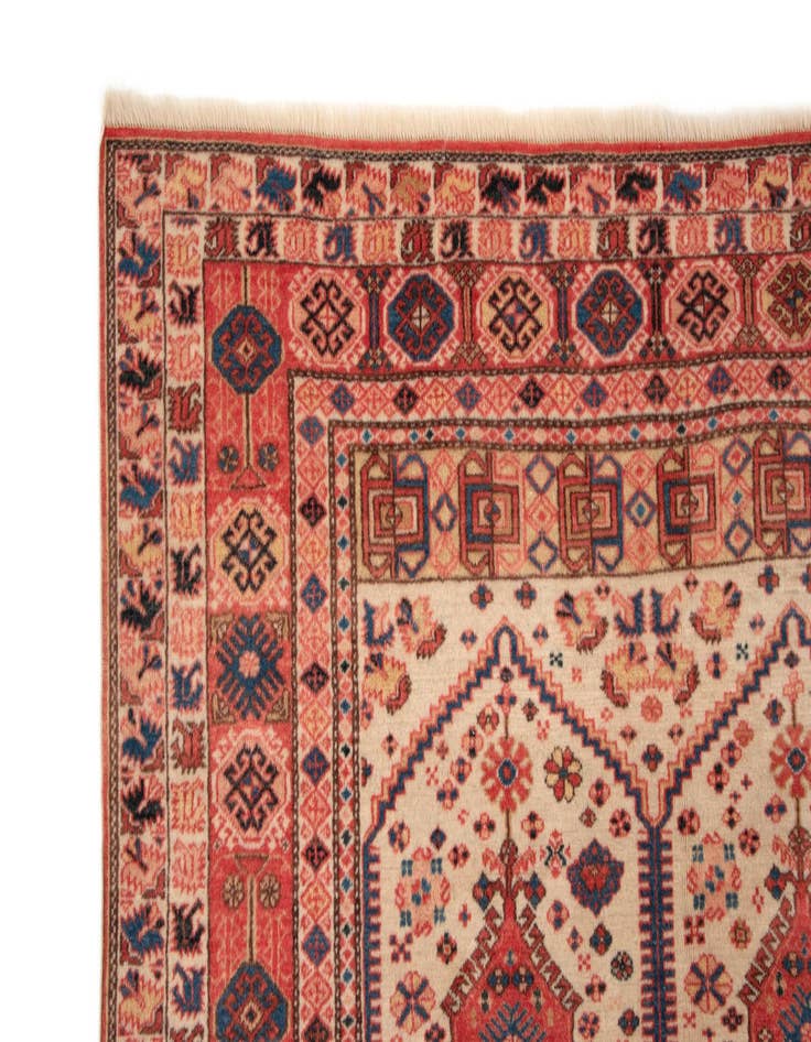 Detail image of 11' 1 x 13' 10  Hand Knotted Schirwan Rug