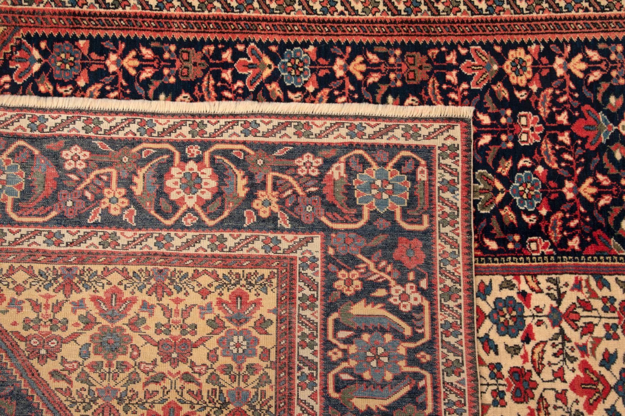 6' 8 x 9' 8 Hand Knotted Schirwan Rug