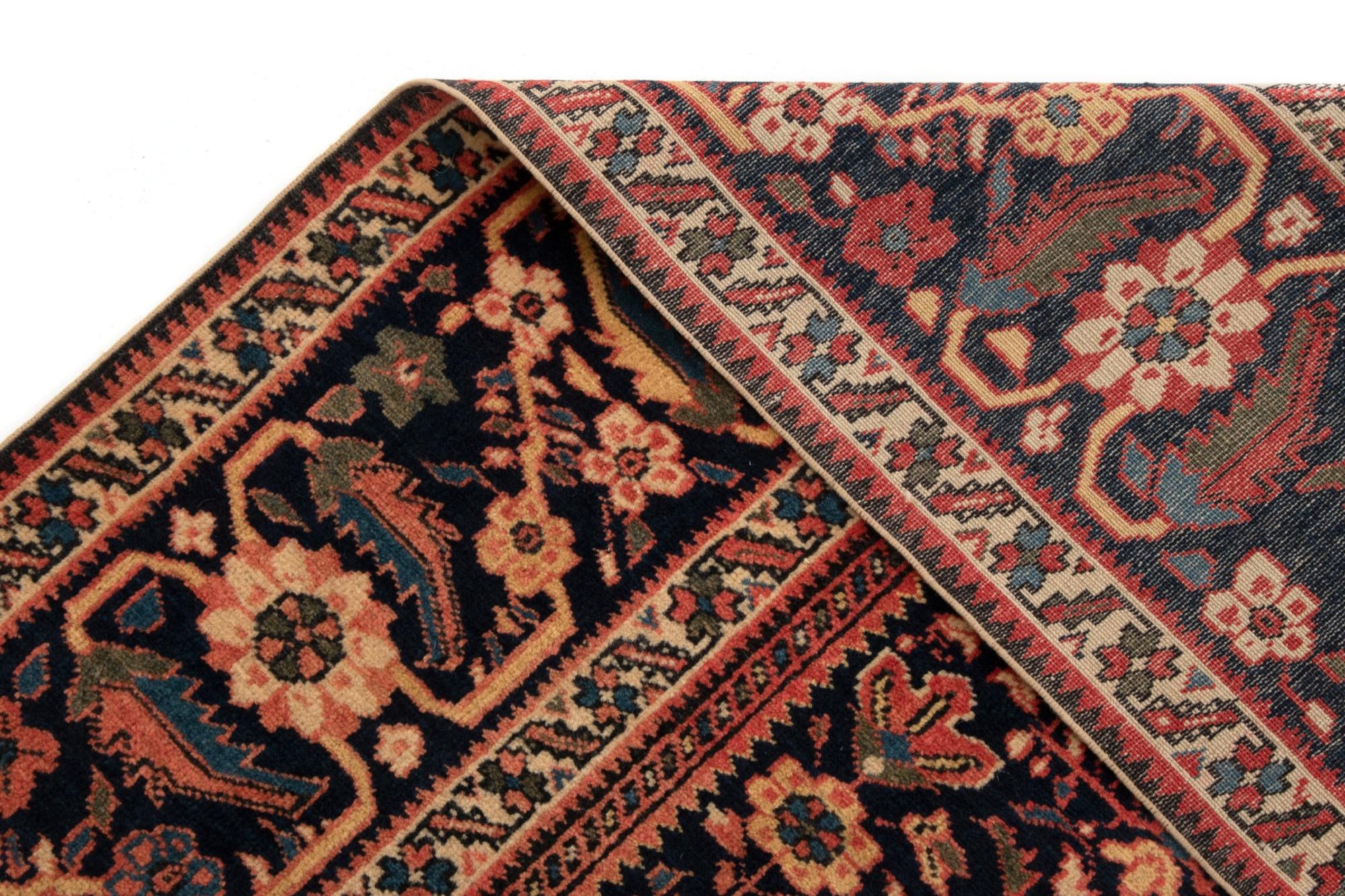 6' 8 x 9' 8 Hand Knotted Schirwan Rug