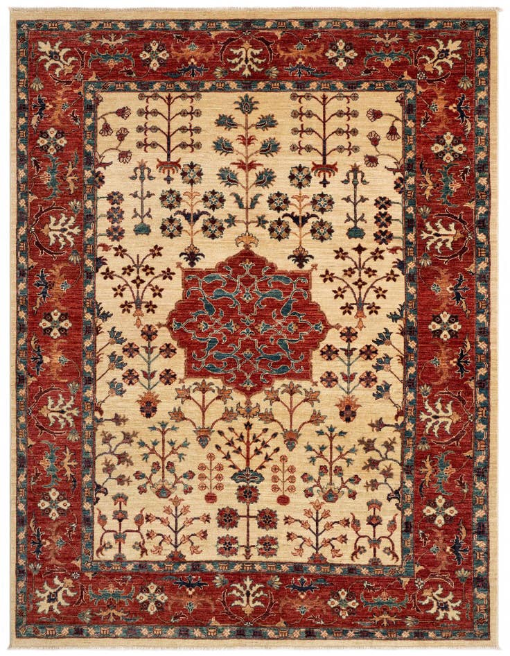 Detail image of 5' 5 x 6' 11 Serapi Rug