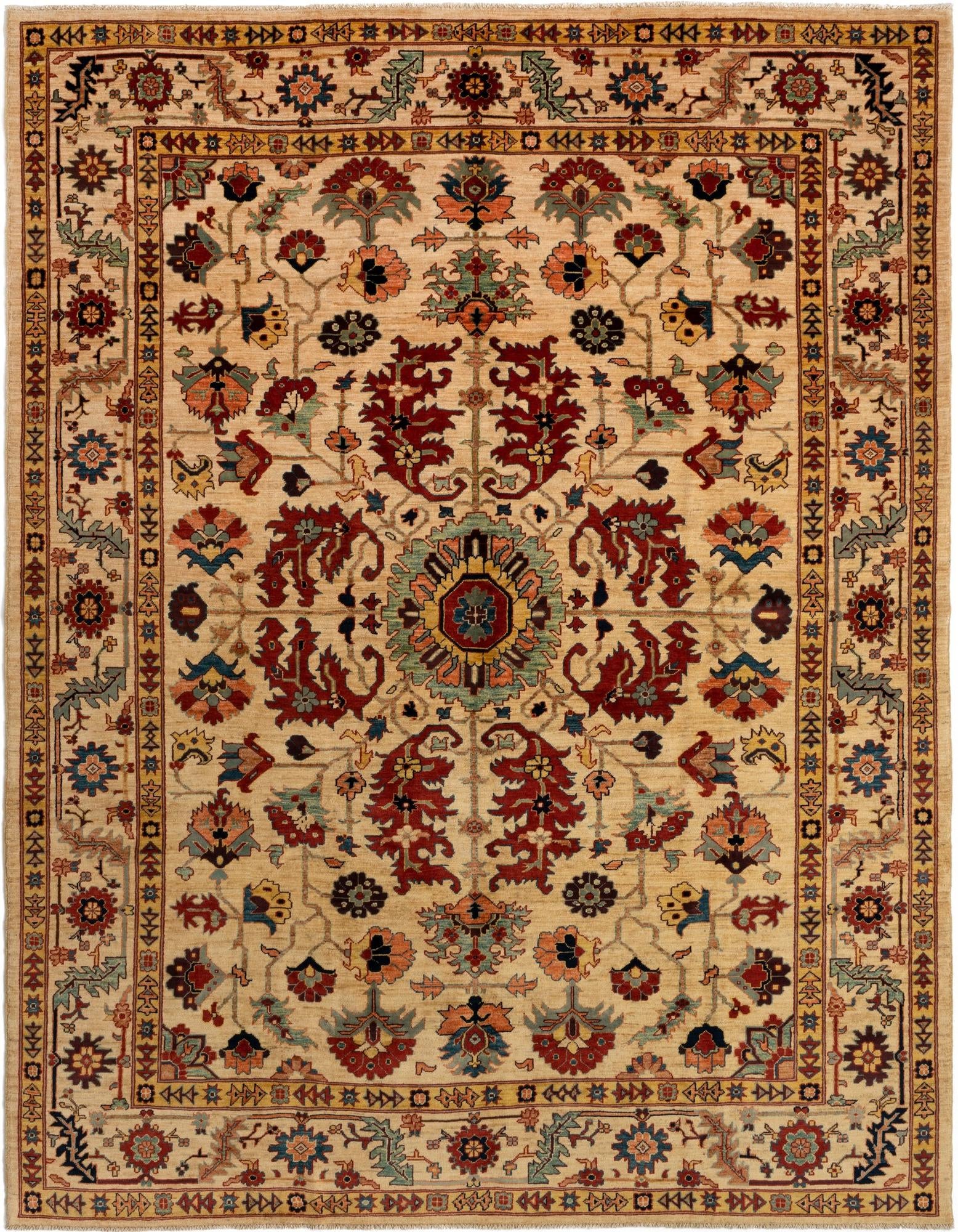 7' 3 x 9' 5 Serapi Wool Rug