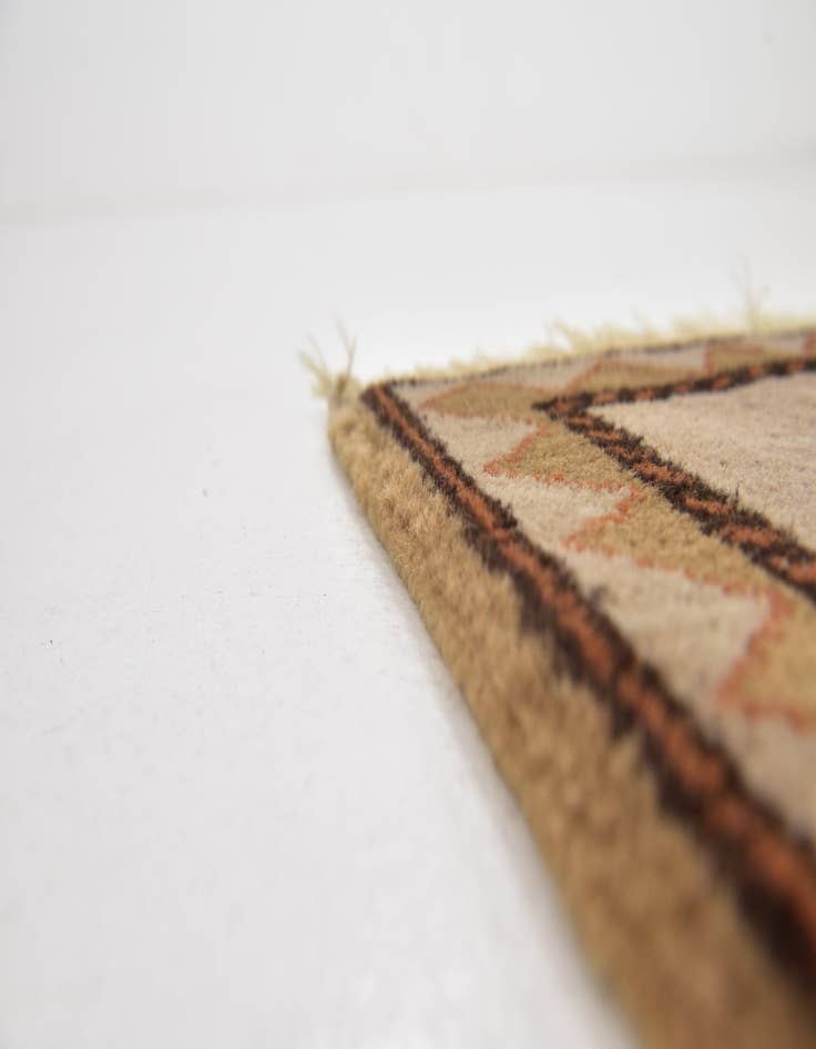 Detail image of 3' 7 x 5' Hand Knotted Shiraz-Gabbeh Persian Wool Rug
