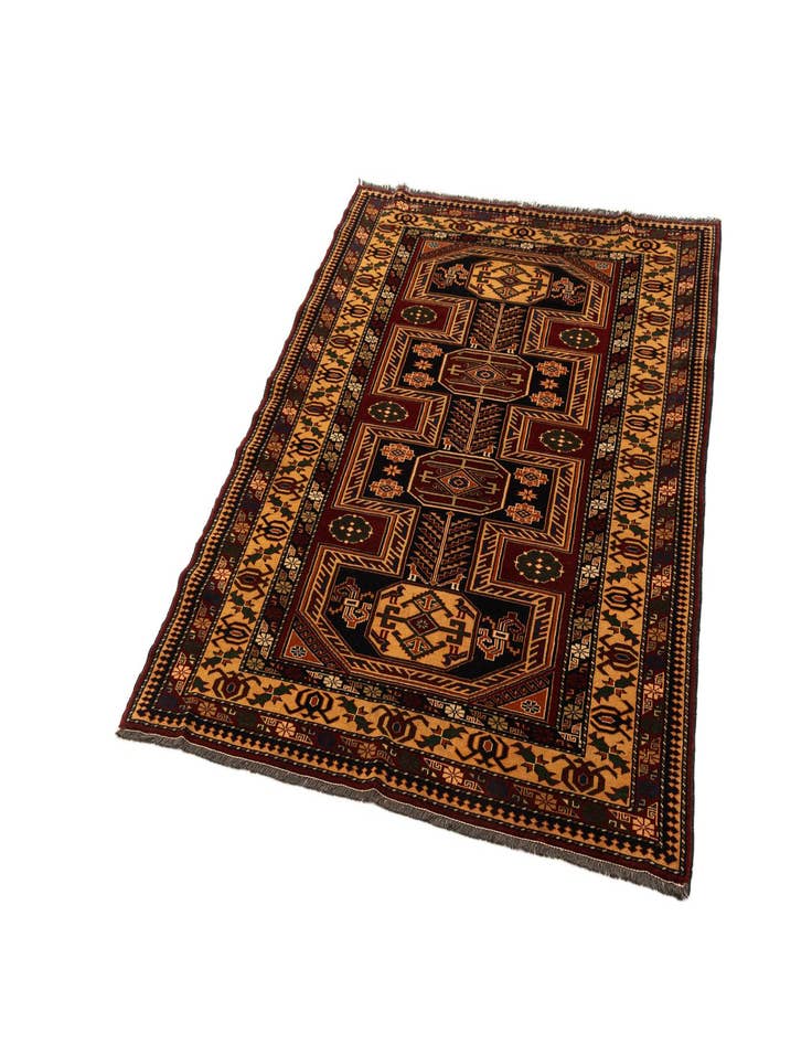 Detail image of 4' 7 x 5' 6 Shirvan Rug