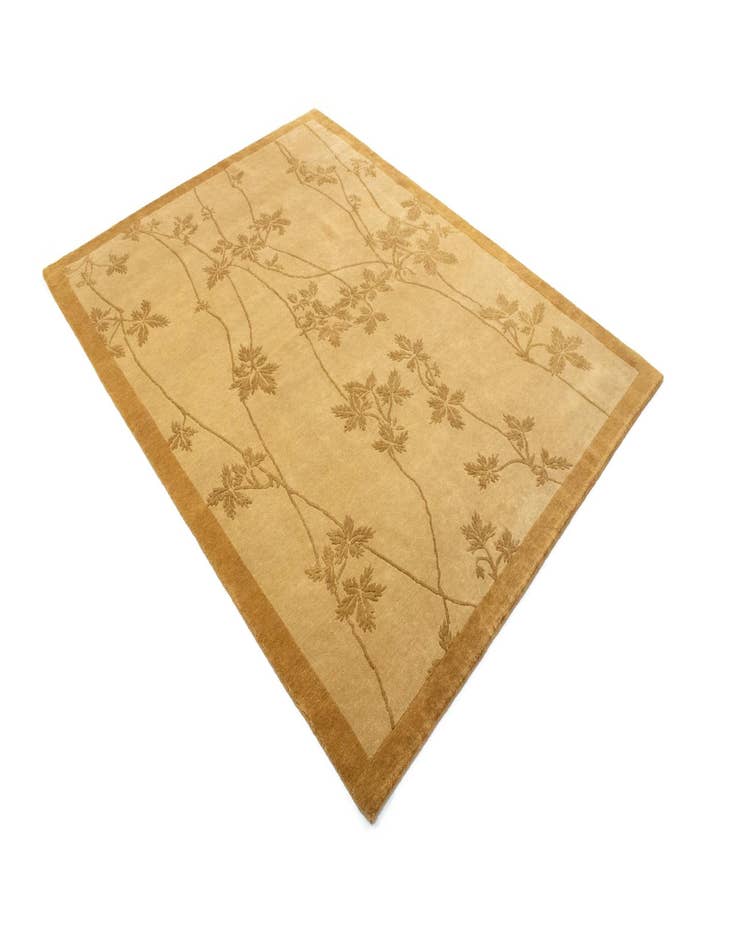 Detail image of 5' 10 x 7' 10  Hand Knotted Simla Mohair Rug