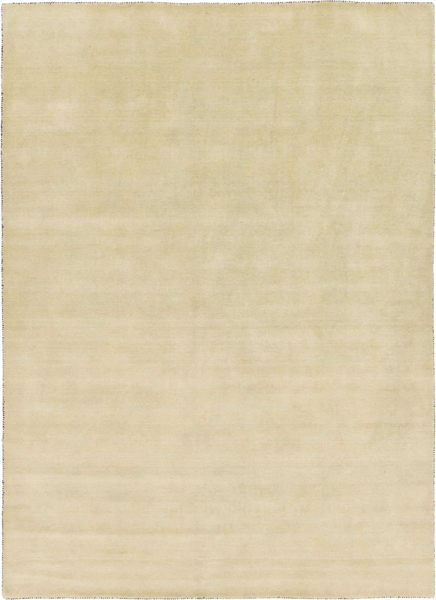 8' 2 x 11' 6 Hand Knotted Solid Gabbeh Wool Rug