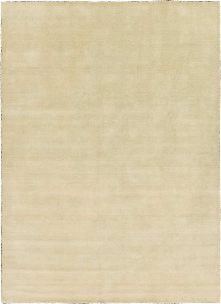 8' 2 x 11' 6 Hand Knotted Solid Gabbeh Wool Rug